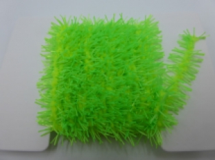 Gummy Chenille 15 mm - 120 Fluo Chartreuse