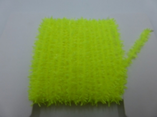 Gummy Chenille 6 mm - 121 Fluo Yellow