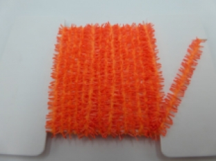 Gummy Chenille 6 mm - 122 Fluo Orange