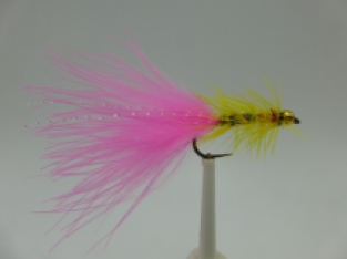 Size 10 A&M Trout Dancer Pink Barbless