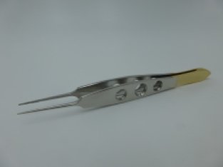 A&M Tweezers Straight  - Silver Gold