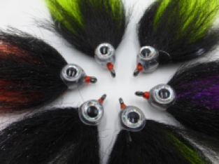 Size 6/0 A&M Pike Streamer All White Flash
