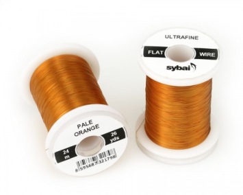 Sybai Color Wire Flat Pale Orange Ultrafine
