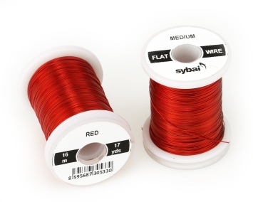 Sybai Color Wire Flat Red Medium