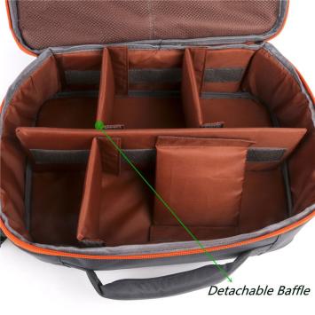 A&M Reel Combo Bag 6 Vaks Gray/Orange
