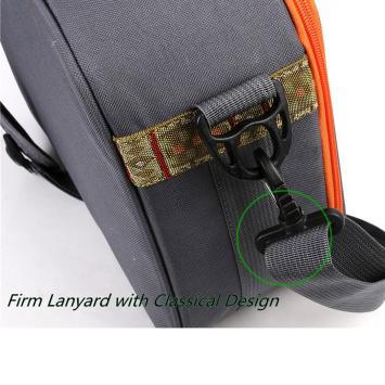 A&M Reel Combo Bag 6 Comp Gray/Orange