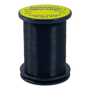 Classic Waxed Thread 8/0 Black