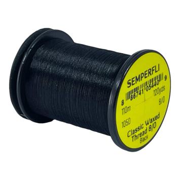 Classic Waxed Thread 8/0 Black