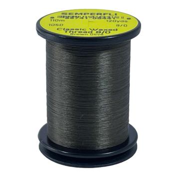 Classic Waxed Thread 8/0 Brown Olive