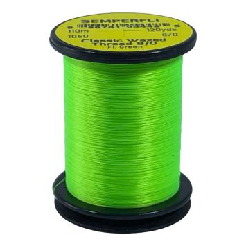 Classic Waxed Thread 8/0 Fl. Green