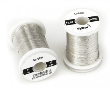 Sybai Color Wire Flat Silver Large