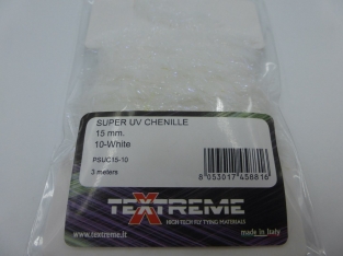 Super UV Blob Ice Chenille 15 mm - 10 White