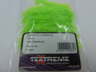 Super UV  Blob Ice Chenille 15 mm - 120 Chartreuse