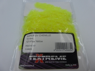 Super UV  Blob Ice Chenille 15 mm - 121 Fluo Yellow