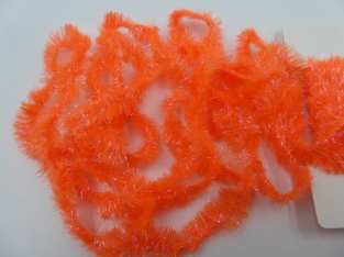 Super UV  Blob Ice Chenille 15 mm - 122 Fluo Orange