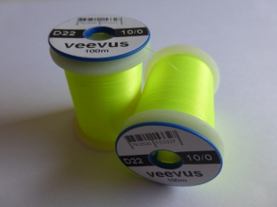 Veevus 10/0 Fluo Yellow D22